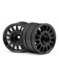 107970 - WR8 RALLY OFF-ROAD WHEEL BLACK (48x33mm/2pcs)
