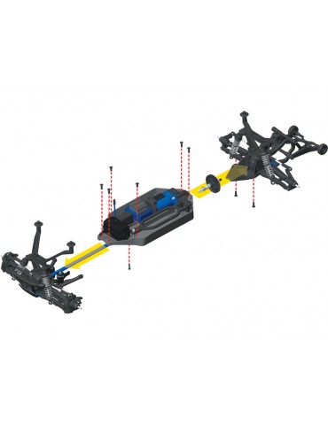 Traxxas Stampede 1:10 VXL 4WD TQi RTR Blue