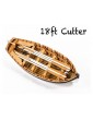 Vanguard Models Kutter boat 18" 1:64 kit