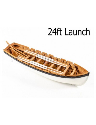 Vanguard Models Launch boat 24" 1:64 kit