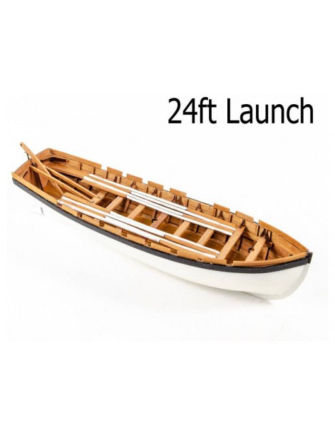 Vanguard Models Launch boat 24" 1:64 kit