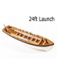 Vanguard Models Launch boat 24" 1:64 kit