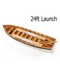 Vanguard Models Launch boat 24" 1:64 kit