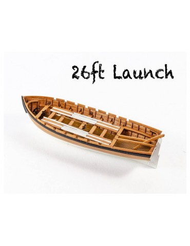 Vanguard Models Launch boat 26" 1:64 kit