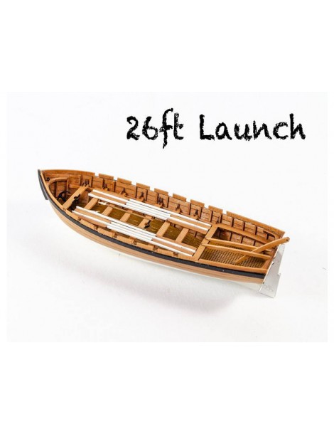 Vanguard Models Launch boat 26" 1:64 kit
