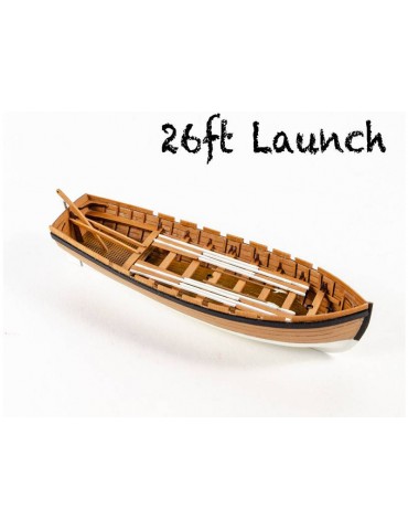 Vanguard Models Launch boat 26" 1:64 kit
