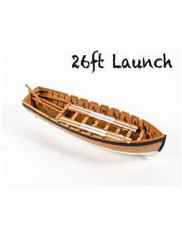 Vanguard Models Launch boat 26" 1:64 kit