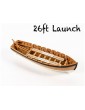 Vanguard Models Launch boat 26" 1:64 kit