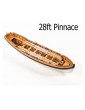 Vanguard Models Pinnace boat 28" 1:64 kit