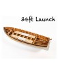 Vanguard Models Launch boat 34" 1:64 kit