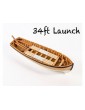Vanguard Models Launch boat 34" 1:64 kit