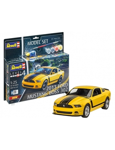 Revell - 2013 Ford Mustang Boss 302 dovanų komplektas