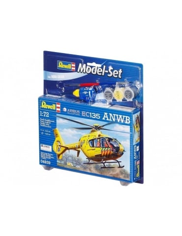 Revell - Airbus Helicopters EC135 ANWB dovanų komplektas, 1/72, 64939