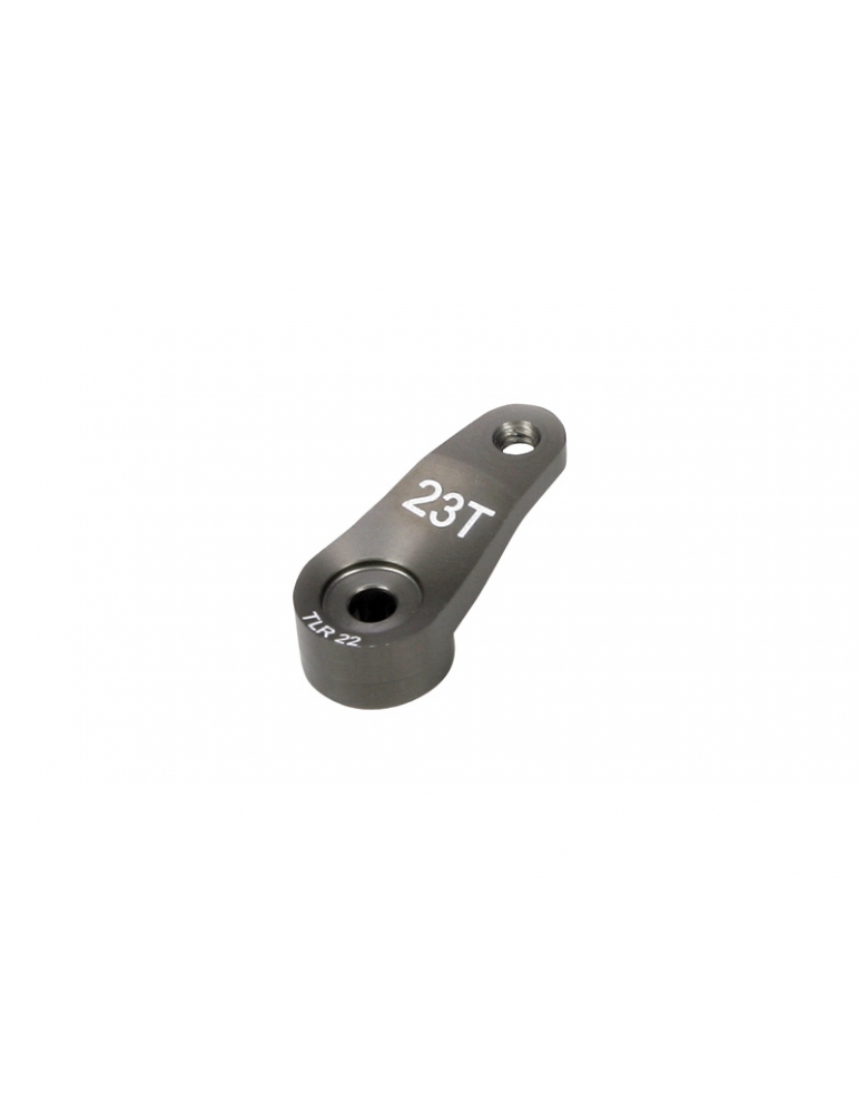 TLR Servo Horn, 23T, Aluminum: 22