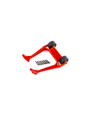 Traxxas Wheelie bar, red (assembled)
