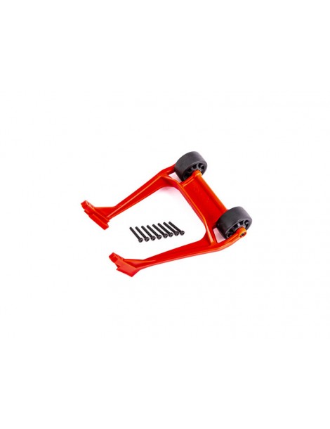 Traxxas Wheelie bar, red (assembled)