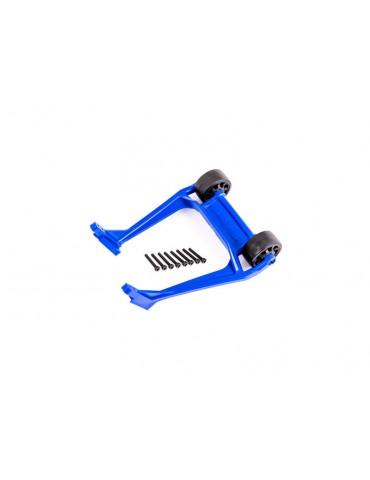Traxxas Wheelie bar, blue (assembled)