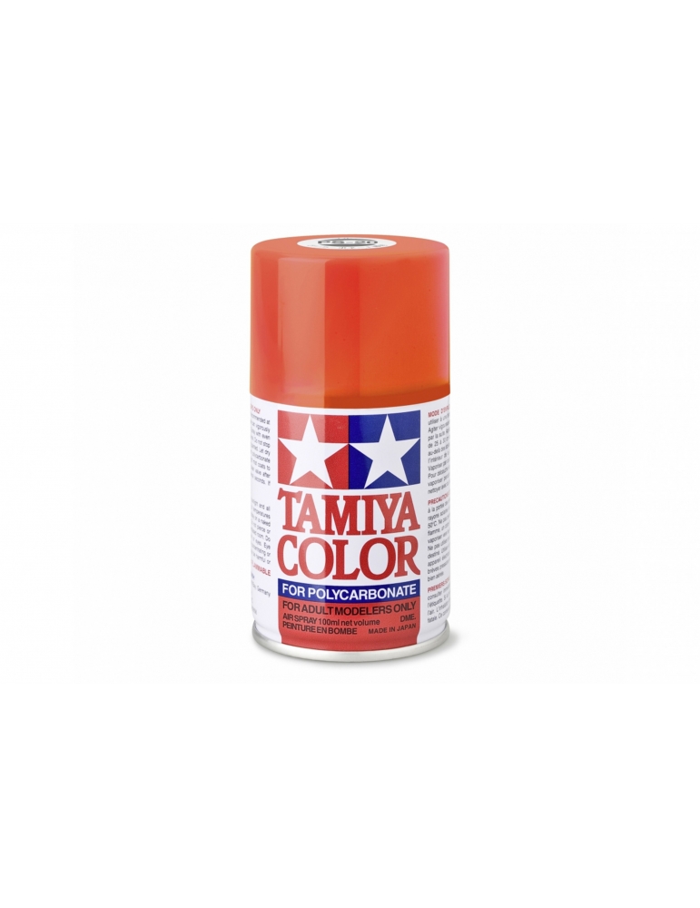 Tamiya Lexan purškiami dažai - Fluorescent Red