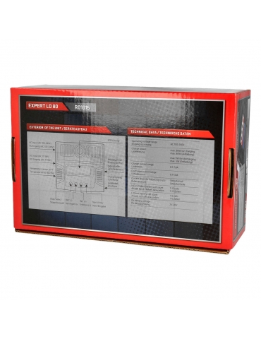 Įkroviklis Robitronic Expert LD 80 80W AC/DC