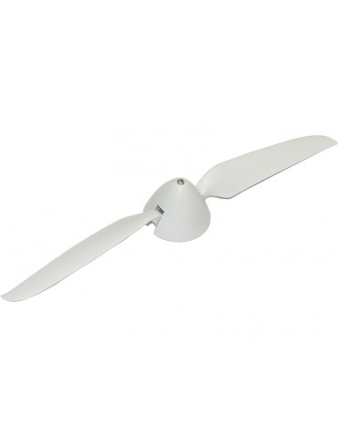 Folding propeller 9 x 5 with spinner for 4mm shaft