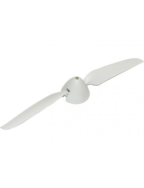 Folding propeller 9 x 5 with spinner for 4mm shaft