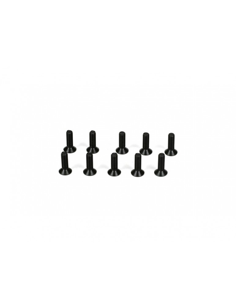 Flathead Screws, M3 x 10mm (10)