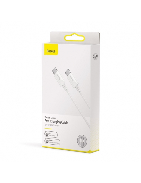 Kabelis Baseus CATSW-D02, 2 x USB Type C, 1.5 m