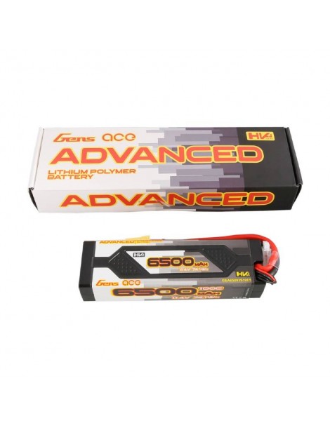 Akumuliatorius LiPo Gens Ace Advanced 6500mAh 11.4V 100C HardCase EC5