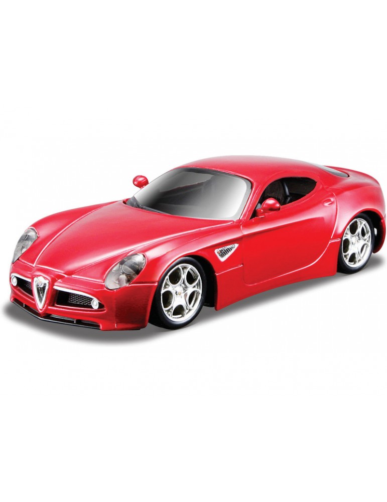 Bburago Alfa 8C Competizione 1:32 metallic red