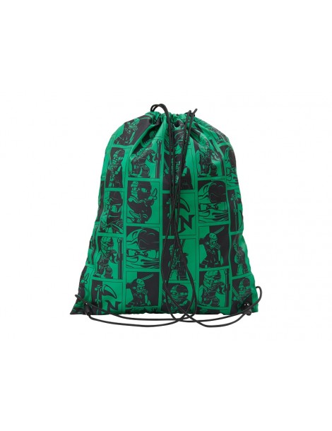 LEGO Slippers bag - Faces Black