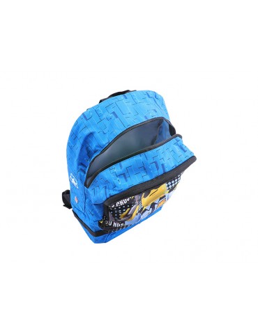 LEGO School backpack - Faces Blue