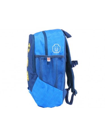 LEGO School backpack - Faces Blue