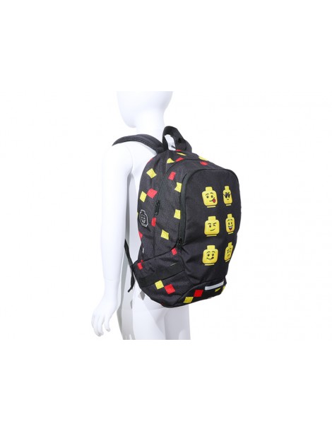 LEGO School backpack - Faces Blue