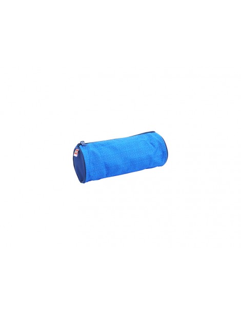 LEGO Pecil case (round) - Faces Blue