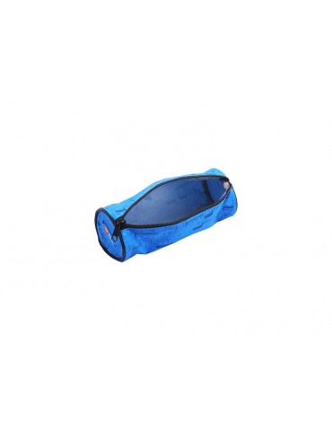LEGO Pecil case (round) - Faces Blue