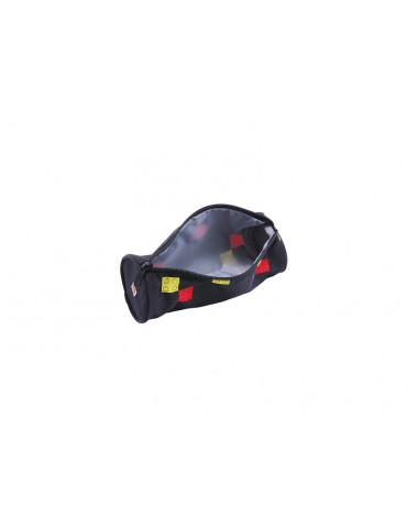 LEGO Pecil case (round) - Faces Blue