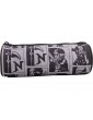 LEGO Pecil case (round) - Faces Blue