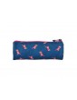 LEGO Pecil case (round) - Faces Blue