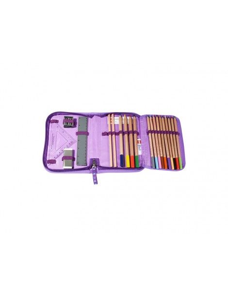 LEGO Pecil case (equipped) - Friends Hearts