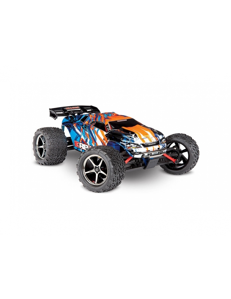 Traxxas E-REVO 1/16 oranžinis Traxxas E-REVO 1/16 oranžinis