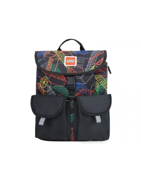 LEGO Small Backpack Tribini Happy - multicolor