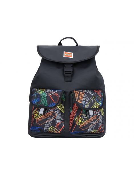LEGO Backpack Tribini Happy - Black