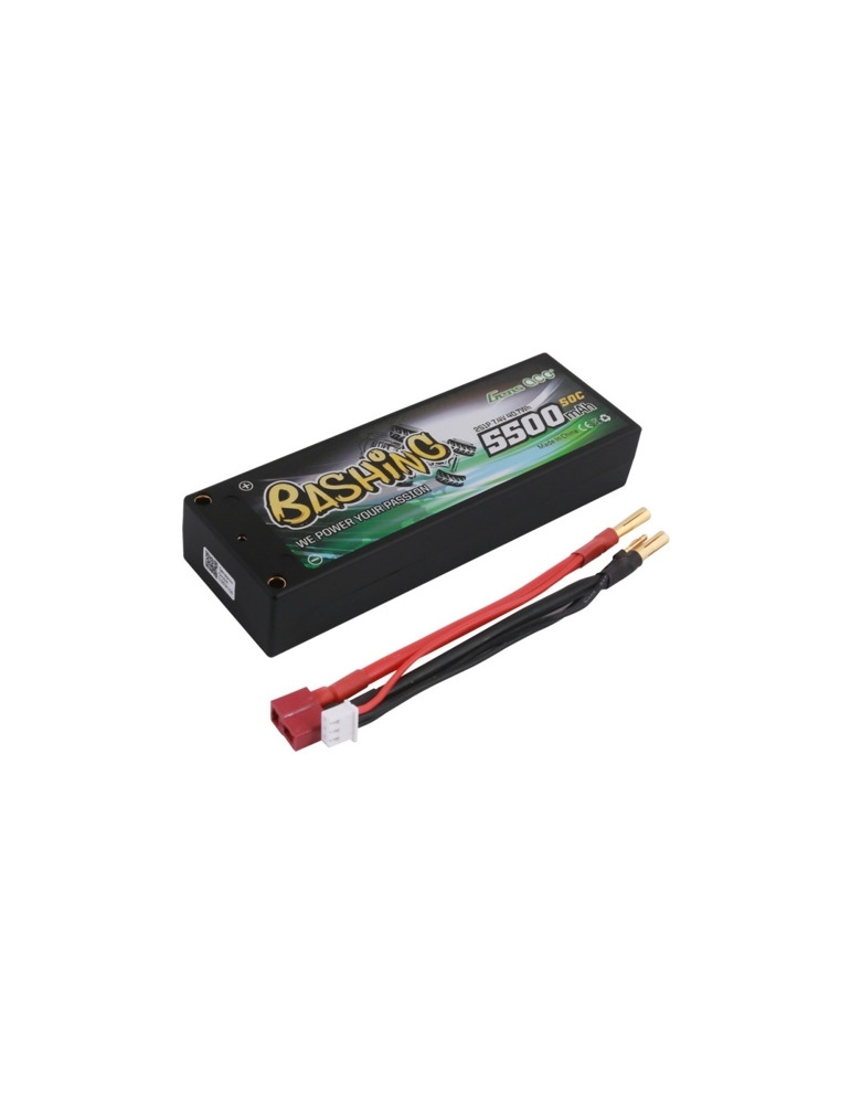 Akumuliatorius Gens Ace 5500mAh 7,4V 50C 2S1P