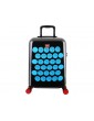 LEGO Luggage Brick Dots 20" - Black/Blue