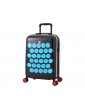 LEGO Luggage Brick Dots 20" - Black/Blue
