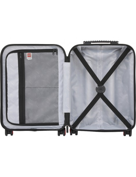 LEGO Luggage Brick Dots 20" - Black/Blue
