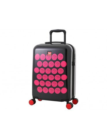 LEGO Luggage Brick Dots 20" - Black/Blue