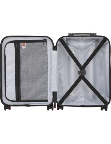 LEGO Luggage Brick Dots 20" - Black/Blue