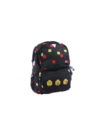 LEGO School backpack Freshmen - Faces Black