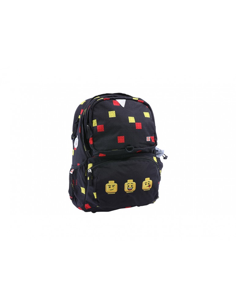 LEGO School backpack Freshmen - Faces Black